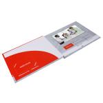 Promotional Wedding Invitation Video Card USB Port Video Player Greeting Card