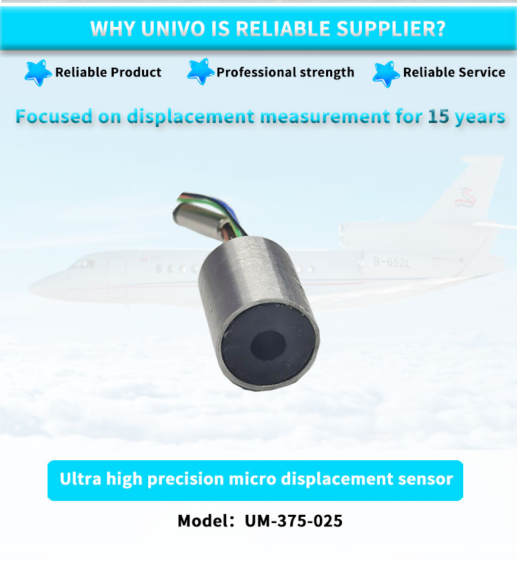 Miniature High Temperature AC Range 0.63-50mm 0.375 Inch Diameter LVDT Position Sensor