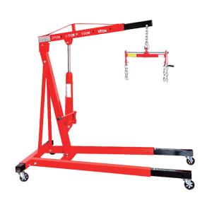 Quality Steel Foldable 2 Ton Hydraulic Engine Hoist Crane OEM ODM wholesale