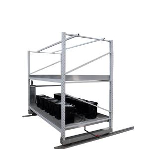 Quality Medical Plants 4*8ft Rolling Vertical Growing Racks 2000kgs Load wholesale