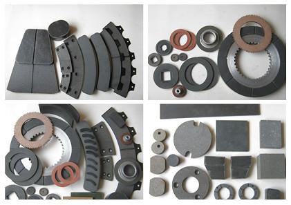 Customised Shape Industrial Friction Material High Bending Strength Brake