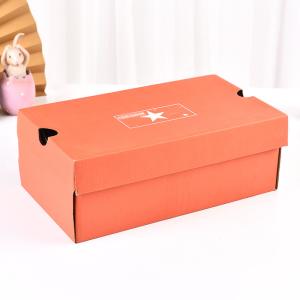 Quality Recyclable Cardboard Shoe Packaging Box , CMYK 6x6x6 Shipping Boxes wholesale