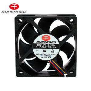 Quality AWG26 Lead Wire Dc Cooling Fan With Ball Bearing wholesale