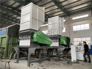 Quality Milk HDPE Bottle Pet Plastic Crusher Machine 800kg H wholesale