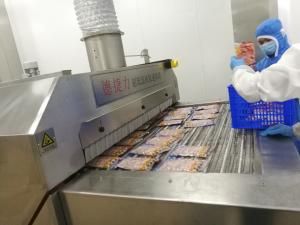 Quality DJL Liquid Nitrogen Cooling Tunnel Freezing Equipment For High Quality wholesale