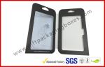 Customized clear window Card Board Packaging magnet flap box