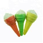 Fun Sweets Cotton Candy Strawberry Jam Center Filled Ice Cream Shape