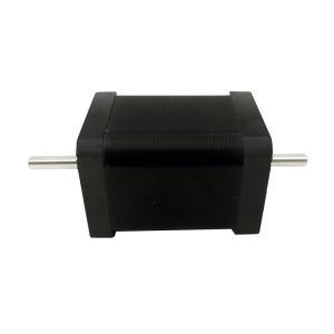 Quality Dual shaft 2phase 4-lead NEMA17 Stepper Motor 0.8N.m(114oz-in) 60mm motor length 1.5A wholesale