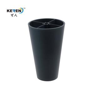 Quality KR-P0376 Small Size Plastic Furniture Legs Replacement Adjustable For Living Home wholesale