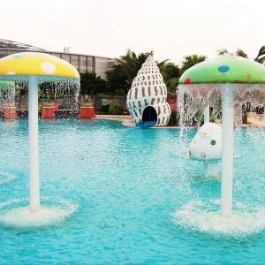 Quality Carp Spray Park Fiberglass Water Park Equipment , Water Play Equipment wholesale