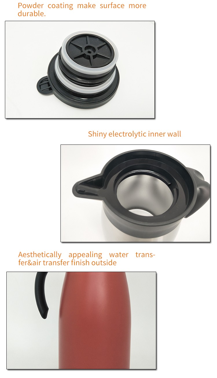 500ml Large Vacuum Coffee Pot Xxl Water Bottle Stainless Steel Vacuum Flasks Family Coffee Pot Tea Pot