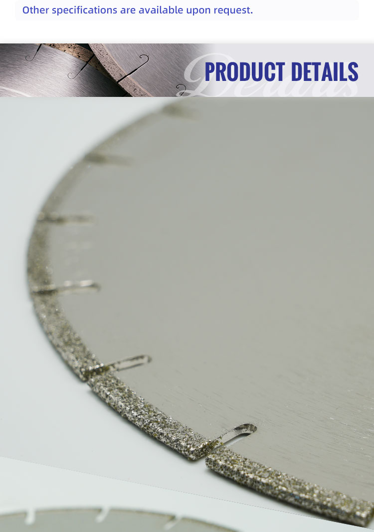 Professional 115mm Laser Welded Diamond Segmented Saw Blade for Concrete Brick Cutting