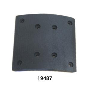 Quality Mercedes Benz Truck Brake Linings With Rivets 19487 19488 MP32 MP36 wholesale