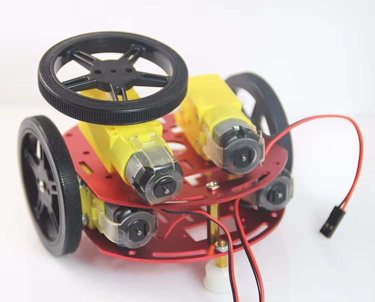 1:48 Ratio 130 DC TT Motor with Wires for Smart Car Chassis Motor Robot Car Wheels