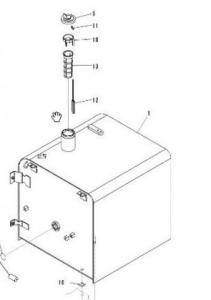 Quality Komatsu PC220-7 excavator floating assy 22U-04-21200 wholesale
