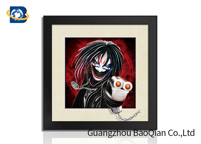 Eco - Friendly 30 X 40 Cm 3D Lenticular Pictures / Custom Lenticular Printing