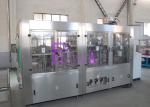 Automatic 3 in 1 Soft Drink Bottling Equipment Food Stage Stainless Steel