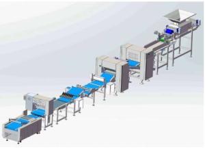 Quality Ciabatta 1000kg/Hr Industrial Bakery Equipment With Chunker wholesale
