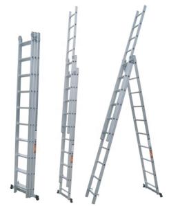 Quality Industrial Aluminum Extension Ladder , Lightweight Aluminium Step Ladders wholesale