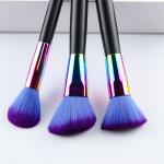 7Pcs Makeup Brush Set Soft Fluffy Bristles Gradient Ferrule Cosmetics Brush