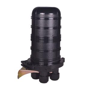 Quality 4-Φ20mm Fiber Optic Splice Closure / Dome Enclosure With ABS PC Material wholesale