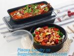 Plastic Food Container Lunch Box With 5 cells Compartments 304 Stainless Steel