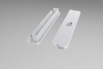 43X9mm Flat Shape LED Aluminum Profile Surface Mounted LED Profiles