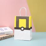 Custom Logo Cartoon Kraft Paper Hand Packing Candy Food Party Paper Bag for
