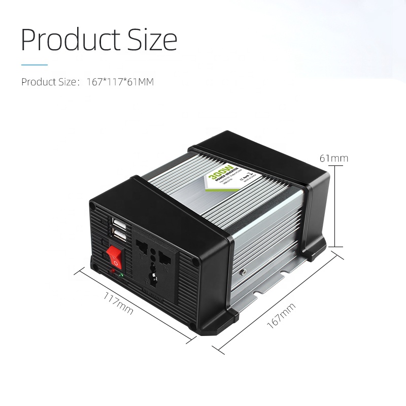Car Dc Converter Power Inverter Car Inverter 12V 24V To 220V Car Battery Charger Dc Inverter Ac