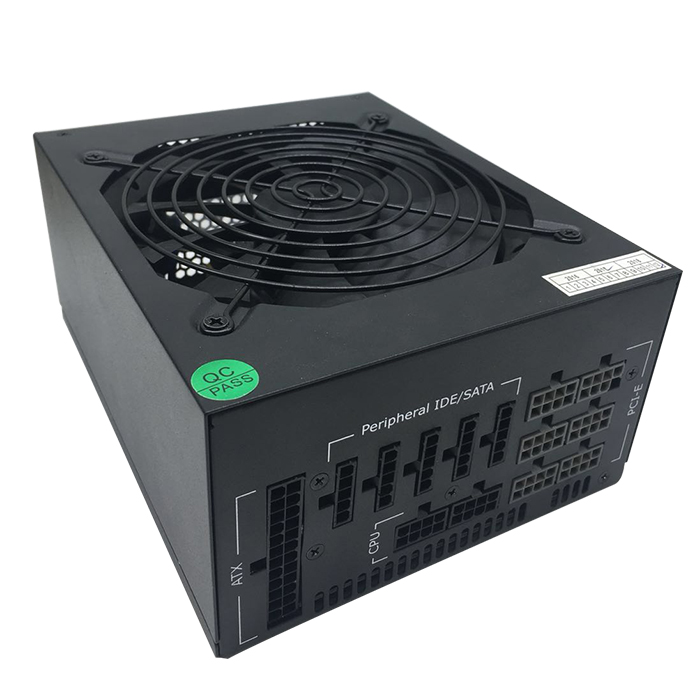 Computer power supply Cable 1600 Watt1800 Watt Modular Power Supply 6 GPU Rig Machine 90 Plus Gold