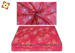 Gold Powder Printed Mattress Quilting Fabric Polyester Warp Knitted Pillow