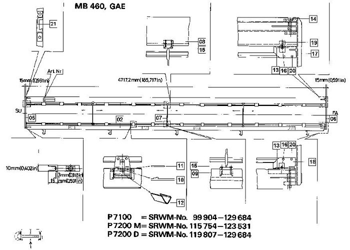Adjuster Heald Frame Spare Parts For Textile Looms ISO14001
