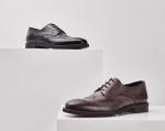 Outdoor Mens Brown Patent Leather Shoes , Mixed Color Square Toe Luxury Mens