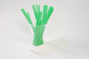 Quality Bioplastic 100% Biodegradable PLA Straws 7mmx210mm wholesale