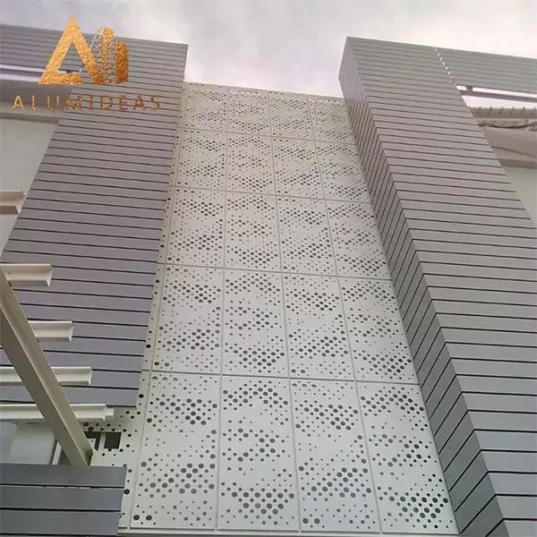 Perforated Aluminium Facade