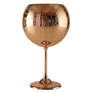 Quality Copper Plated Stainless Steel Barware Metal Drinking Goblets For Wedding Anniversary wholesale