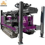 153KW Crawler Water Well Drilling Rig Lifting Force 50T Hydraulic Borehole
