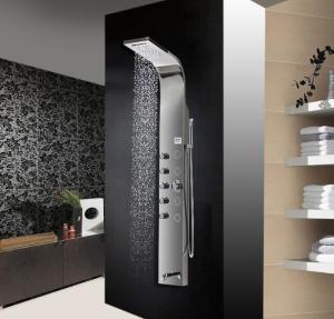 Quality stainless steel massage shower mixer shower panels wholesale