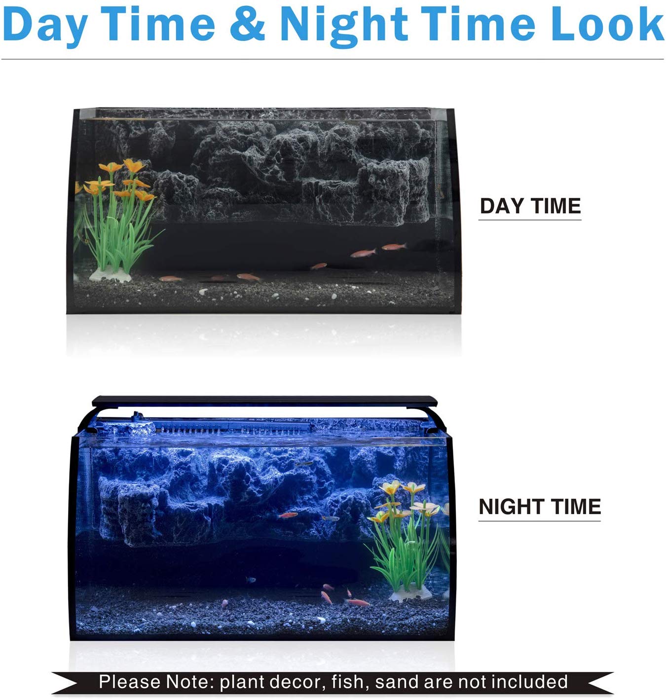 Glass 8 Gallon Small Saltwater Tank