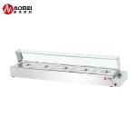 Stainless Steel Commercial Kitchen Equipment Five-Plate Electric Soup Pool