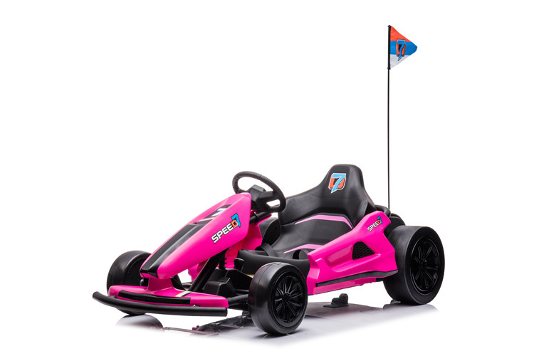 G.W. N.W 29kg/27kg 12V 24V Electric Drift Go Kart Ride On Car for Children Aged 5-7