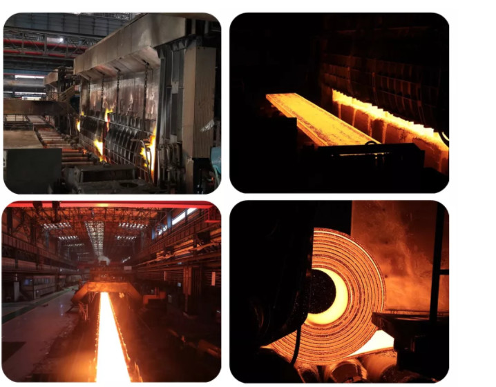 Black Coated Wear Resistant Steel Sheet 10mm 35mm Thick Hot Rolled Mild Steel Plate