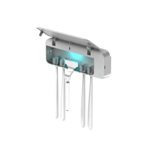 Quality 5W UV Toothbrush Sanitizer , Toothbrush Sterilizer Holder Wall Mounted wholesale