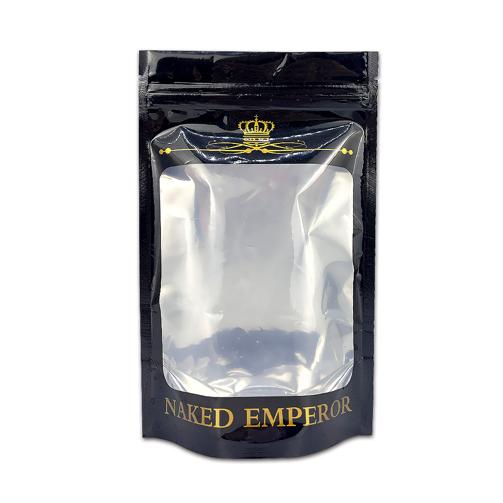 Custom Digital Printing Aluminum Foil Stand Up Pouch With Clear Window