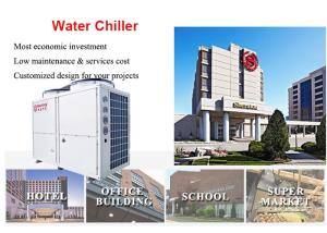 Quality Cooling Capacity 30KW 380V Commercial Water Chiller CE Approval Wifi Function wholesale