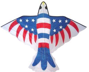 Quality Eagle Pattern Kids Flying Kites Stylish Type 100% Nylon Material 130*120cm wholesale