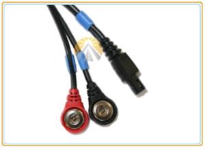 Quality Medical Therapy ECG Lead Wires , CEFAR COMPEX 6 Pin ECG Patient Cable Leadwire wholesale
