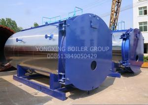 Quality LDO 1500kgs/Hr Oil Fired Steam Boiler Efficiency 1.25kg/Cm2g Horizontal Natural Gas Boiler wholesale