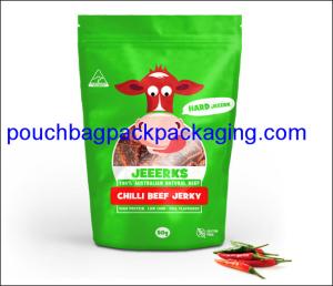 Quality Stand up pouch Printed Aluminum Foil Protein Powder Bag Dried Snack Packaging wholesale