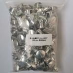 Silver Aluminium Large Head 1" Dzus Fasteners for Sprint Car Parts Quarter Turn